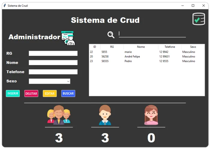 GitHub - andrebr45/Crud-Python-MySQL: Sistema feito em Python com MySQL ...
