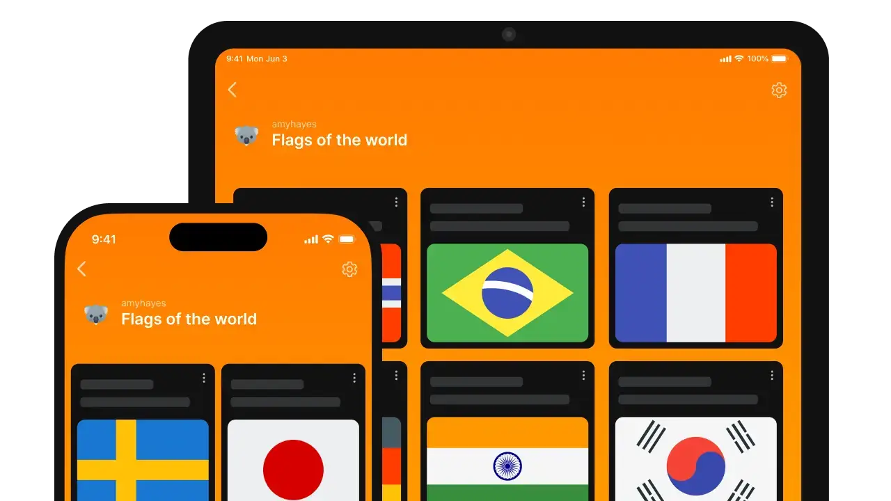 Padlet running on a laptop, a Chromebook, a tablet and a phone